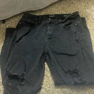 Judy Blue boyfriend black ripped jeans